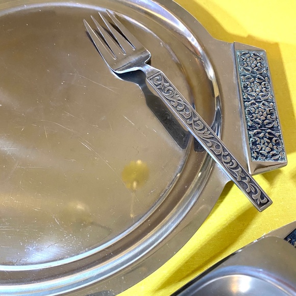 1970s Velvet Stainless Steel by Stanley Roberts - Picture 9 of 13